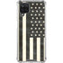 Black & White USA Flag Galaxy A12 Clear Case